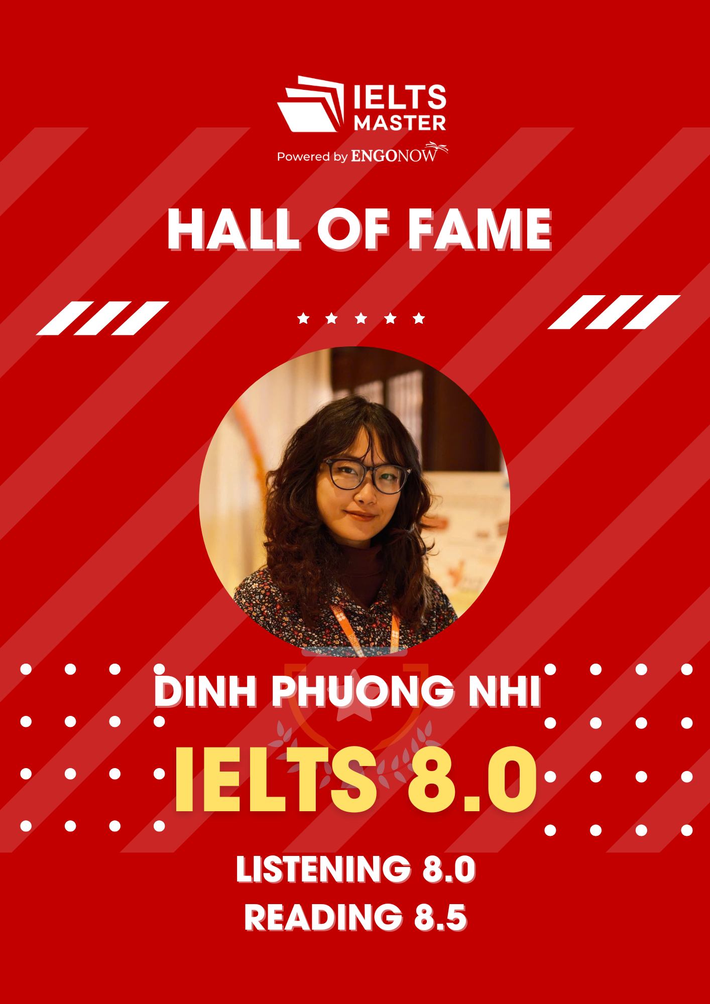 Vinh danh học viên
