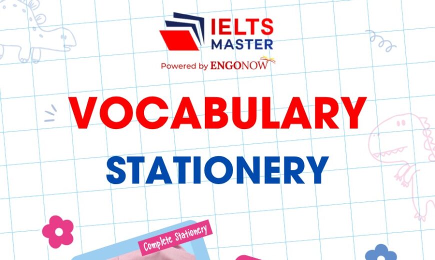 vocabulary stationery