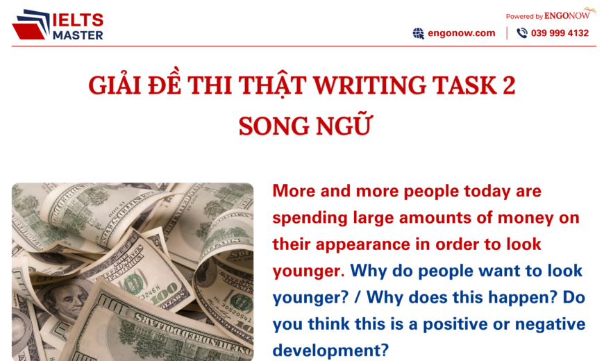 bài mẫu ielts writing task 2