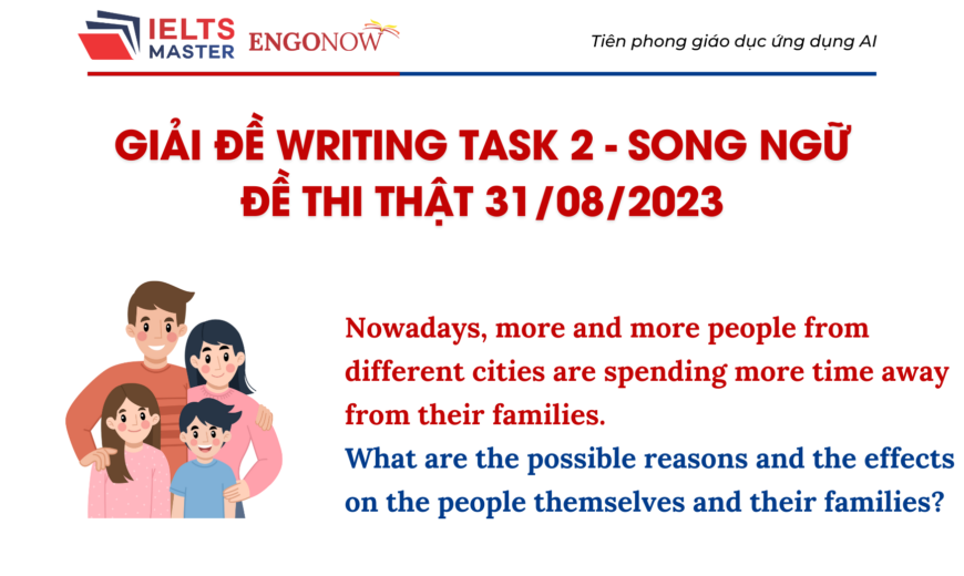 bài mẫu ielts writing task 2