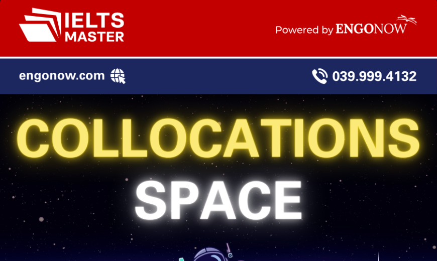 từ vựng collocations chủ đề space