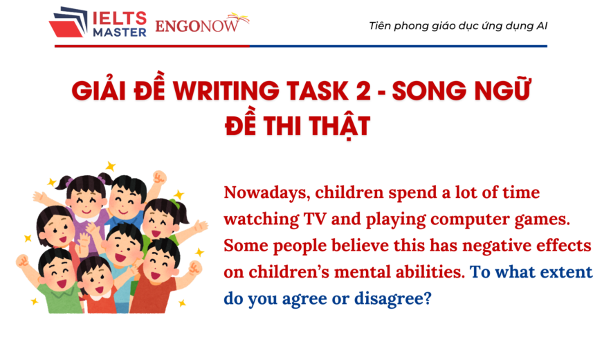 bài mẫu ielts writing task 2
